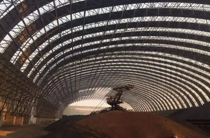 阳江概述原料场封闭技术的特点和类型